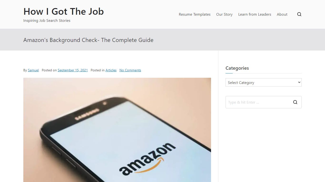 Amazon’s Background Check- The Complete Guide